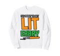 Its About To Get Literary Book Nerd Sweatshirt - Graphic Print for Adults - T-Shirt, Sweatshirt, Hoodie