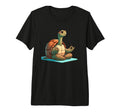 Meditation Tortoise Turtle Yoga Pose T-Shirt - Custom Art Print Unisex - T-Shirt, Sweatshirt, Hoodie