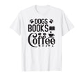 Cozy Reading Coffee Dog Lover Gift Sweatshirt - Streetwear Style Unisex - T-Shirt, Sweatshirt, Hoodie