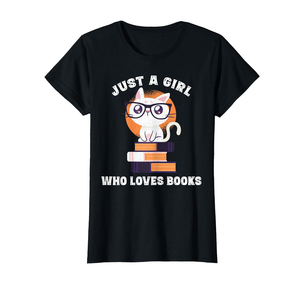 Just Who Loves Books Fun Nerd T-Shirt - Casual Everyday Wear for Adults - T-Shirt, Sweatshirt, Hoodie
