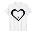 Semicolon T Mental Health Awareness T-Shirt - Custom Art Print Unisex - T-Shirt, Sweatshirt, Hoodie