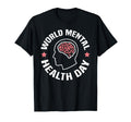 World Mental Health Day Human Brain T-Shirt - Graphic Print for Adults - T-Shirt, Sweatshirt, Hoodie