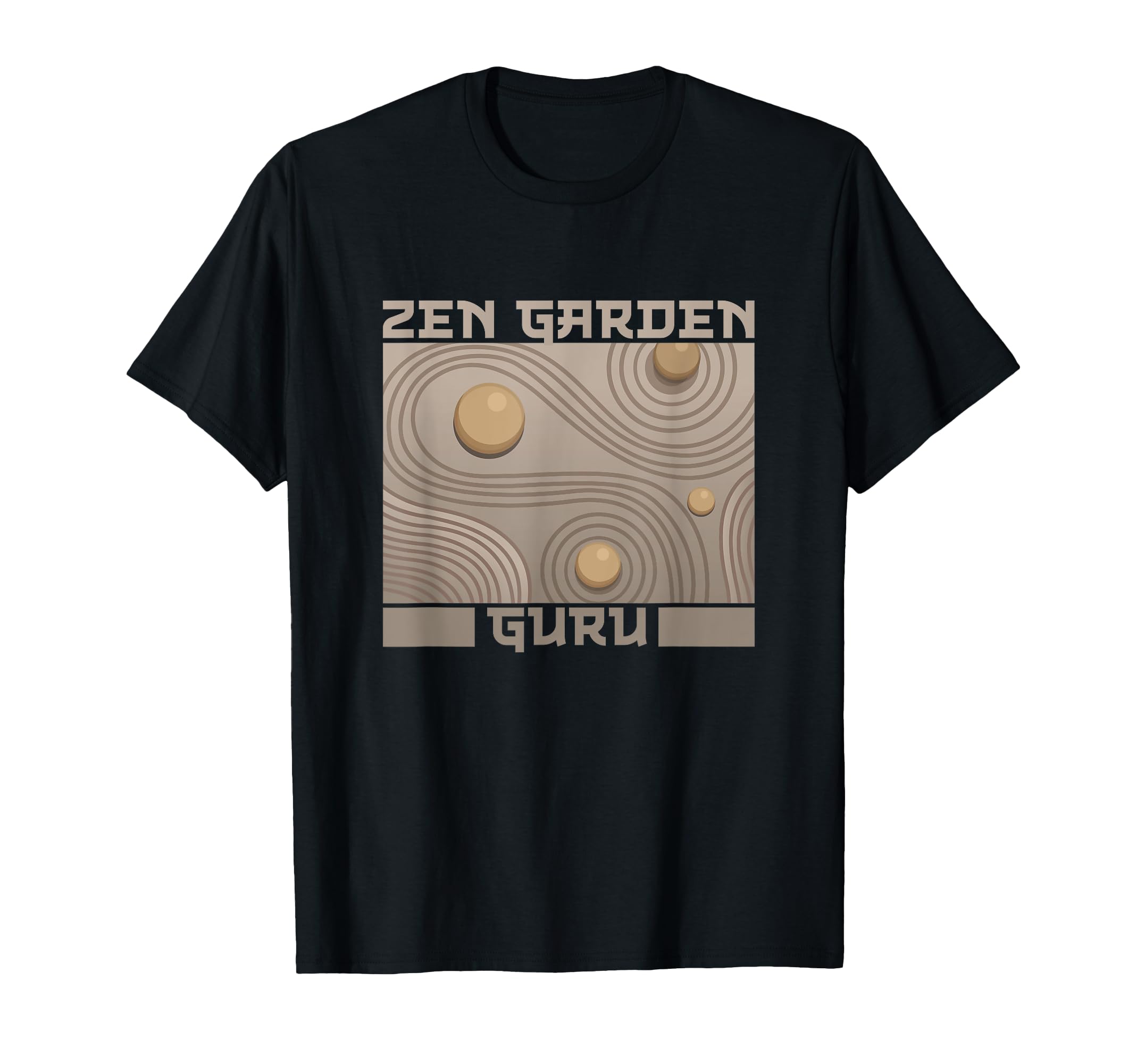 Zen Garden Guru Mindfulness Meditation T-Shirt - Unique Graphic for Adults - T-Shirt, Sweatshirt, Hoodie