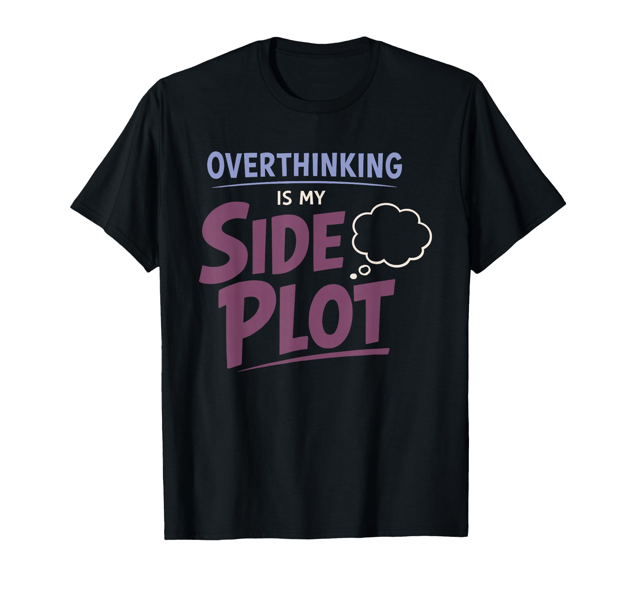 Anime Anxiety Overthinking Weeb T-Shirt - Custom Art Print Men Women - T-Shirt, Sweatshirt, Hoodie