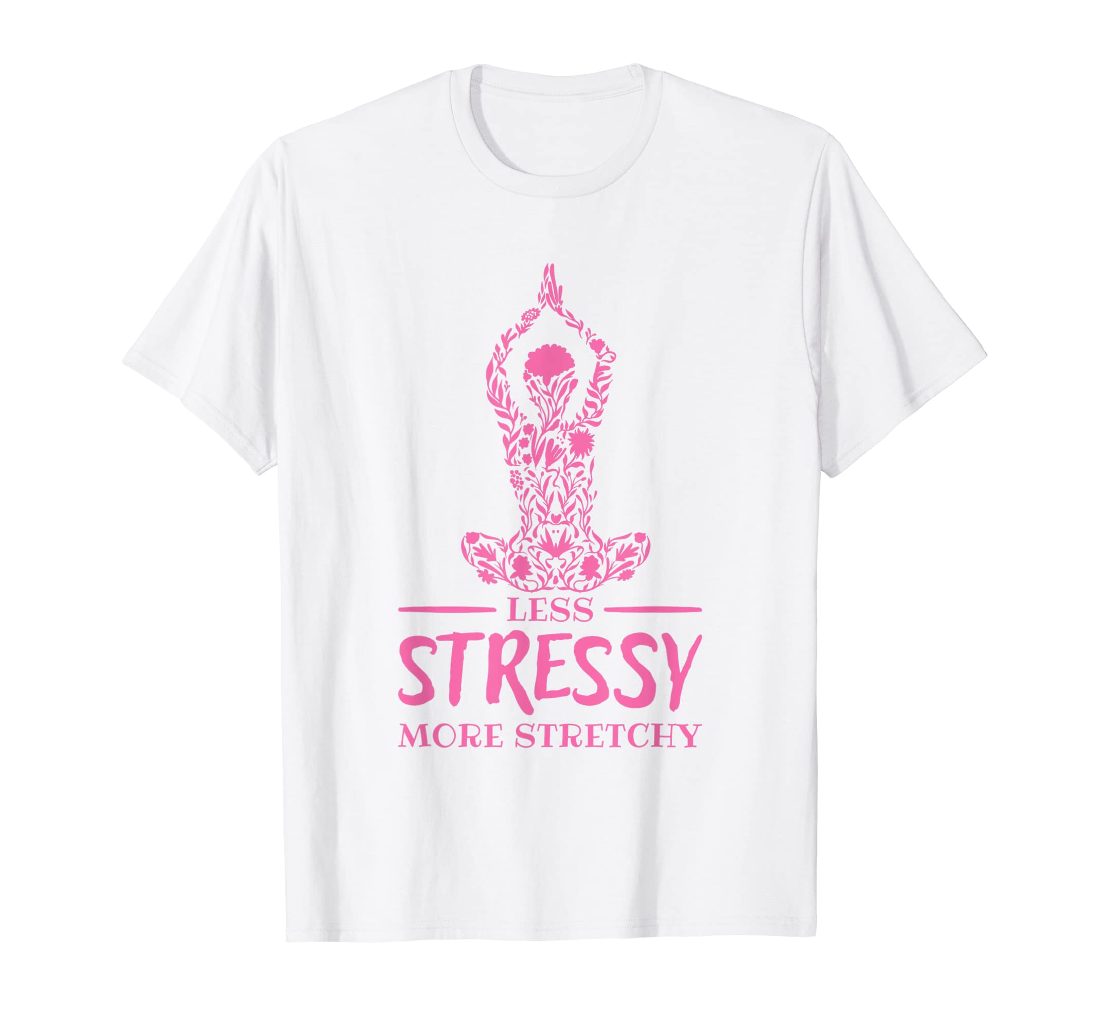 Mental Health Less Stressy More T-Shirt - Custom Art Print Men Women - T-Shirt, Sweatshirt, Hoodie