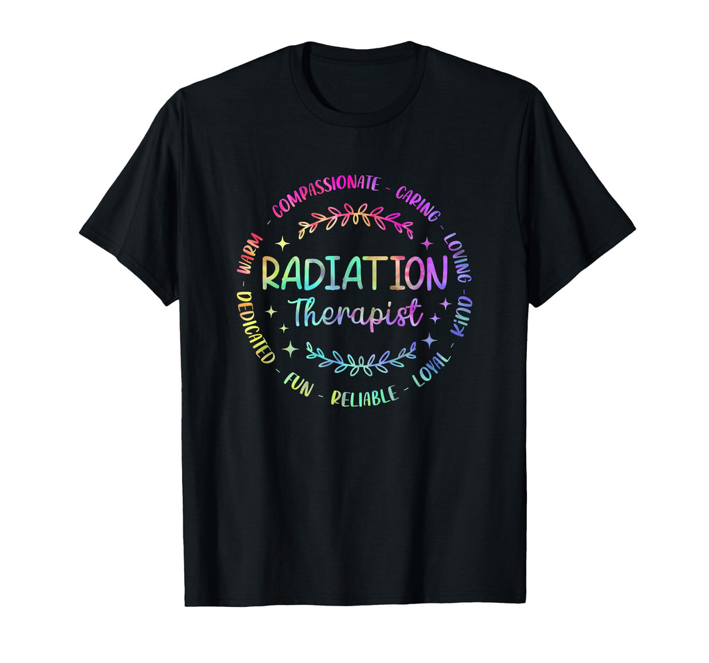 Tie Dye Radiation Therapist Radiation T-Shirt - Fun Novelty Design Unisex - T-Shirt, Sweatshirt, Hoodie