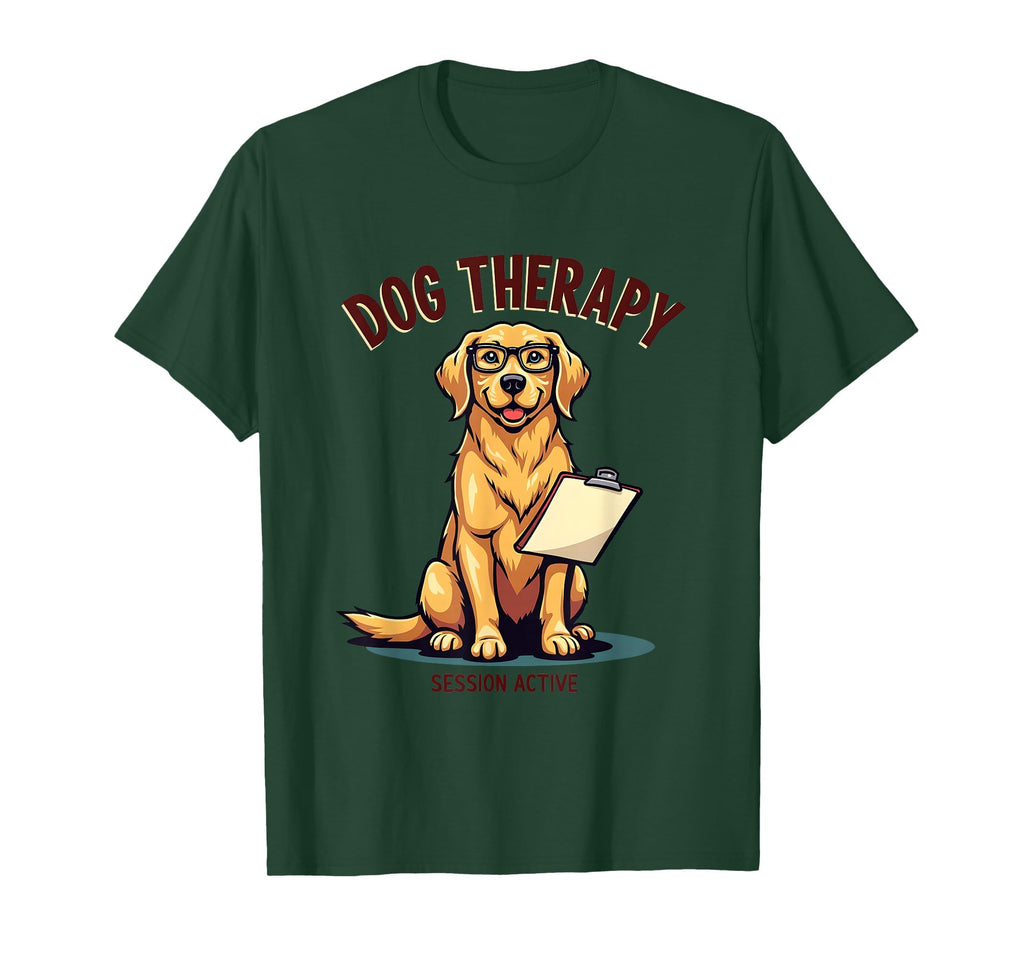 Dog Therapy Session Active Pet Wellness T-Shirt - Unique Graphic for Adults - T-Shirt, Sweatshirt, Hoodie