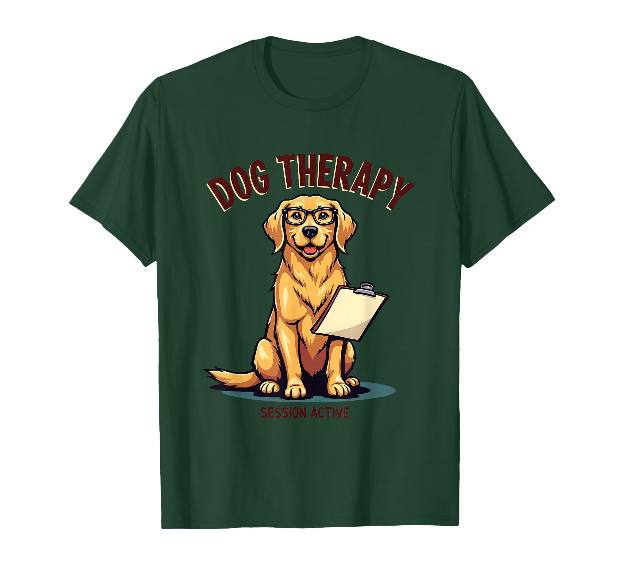 Dog Therapy Session Active Pet Wellness T-Shirt - Unique Graphic for Adults - T-Shirt, Sweatshirt, Hoodie