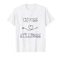 Choose Stillness Minimalist Heart T-Shirt - Minimalist Print Men Women - T-Shirt, Sweatshirt, Hoodie
