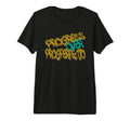 Progress Over Perfection Motivational Tri T-Shirt - Trendy Graphic Unisex - T-Shirt, Sweatshirt, Hoodie