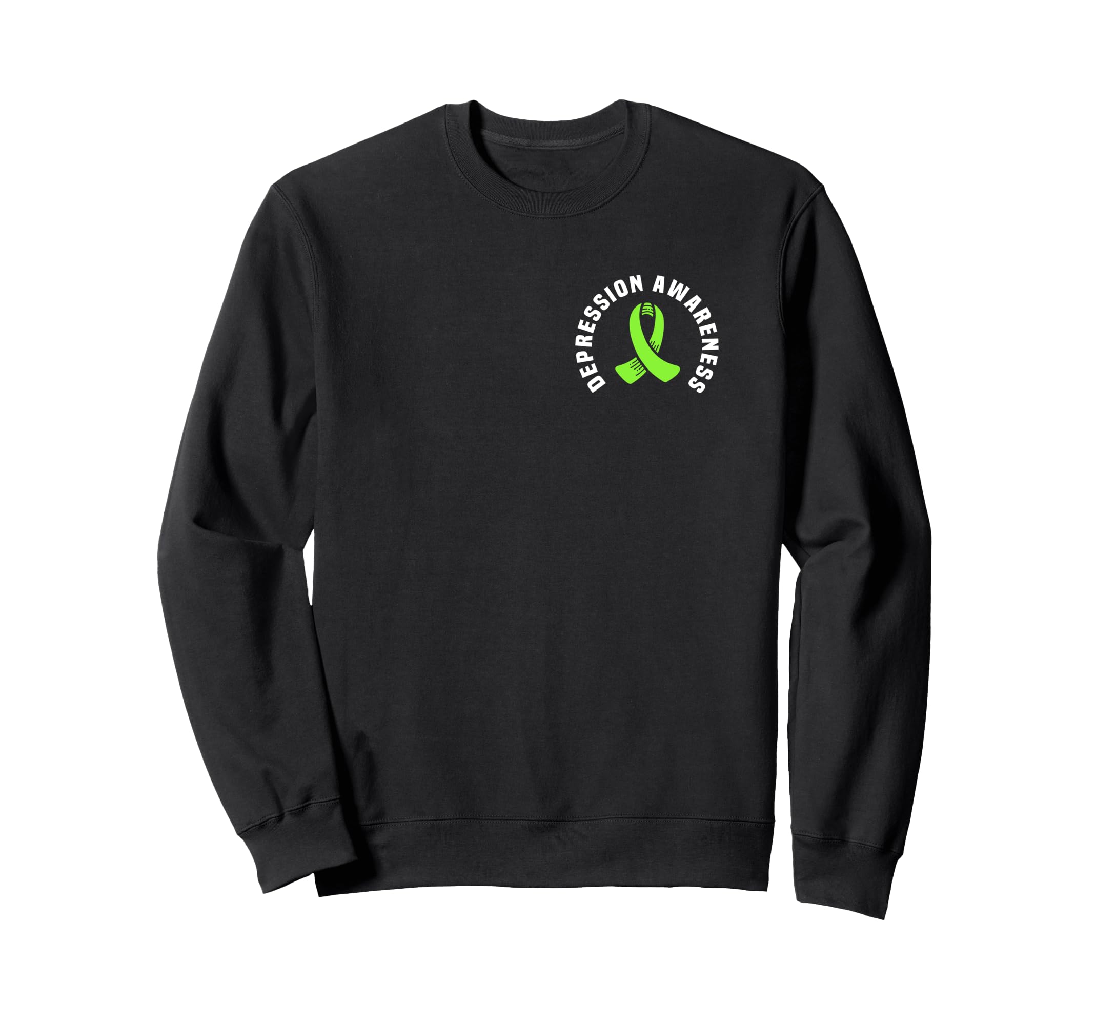 Depression Awareness Pocket Support Sweatshirt - Aesthetic Graphic Unisex - T-Shirt, Sweatshirt, Hoodie