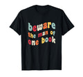 Beware One Book Bookworms Thomas Aquinas T-Shirt - Minimalist Print Unisex - T-Shirt, Sweatshirt, Hoodie