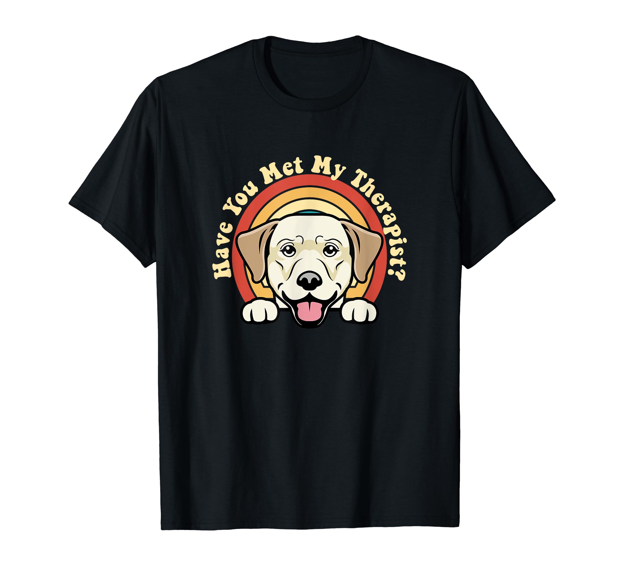Emotional Support Therapy Dog T-Shirt - Custom Art Print Men Women - T-Shirt, Sweatshirt, Hoodie