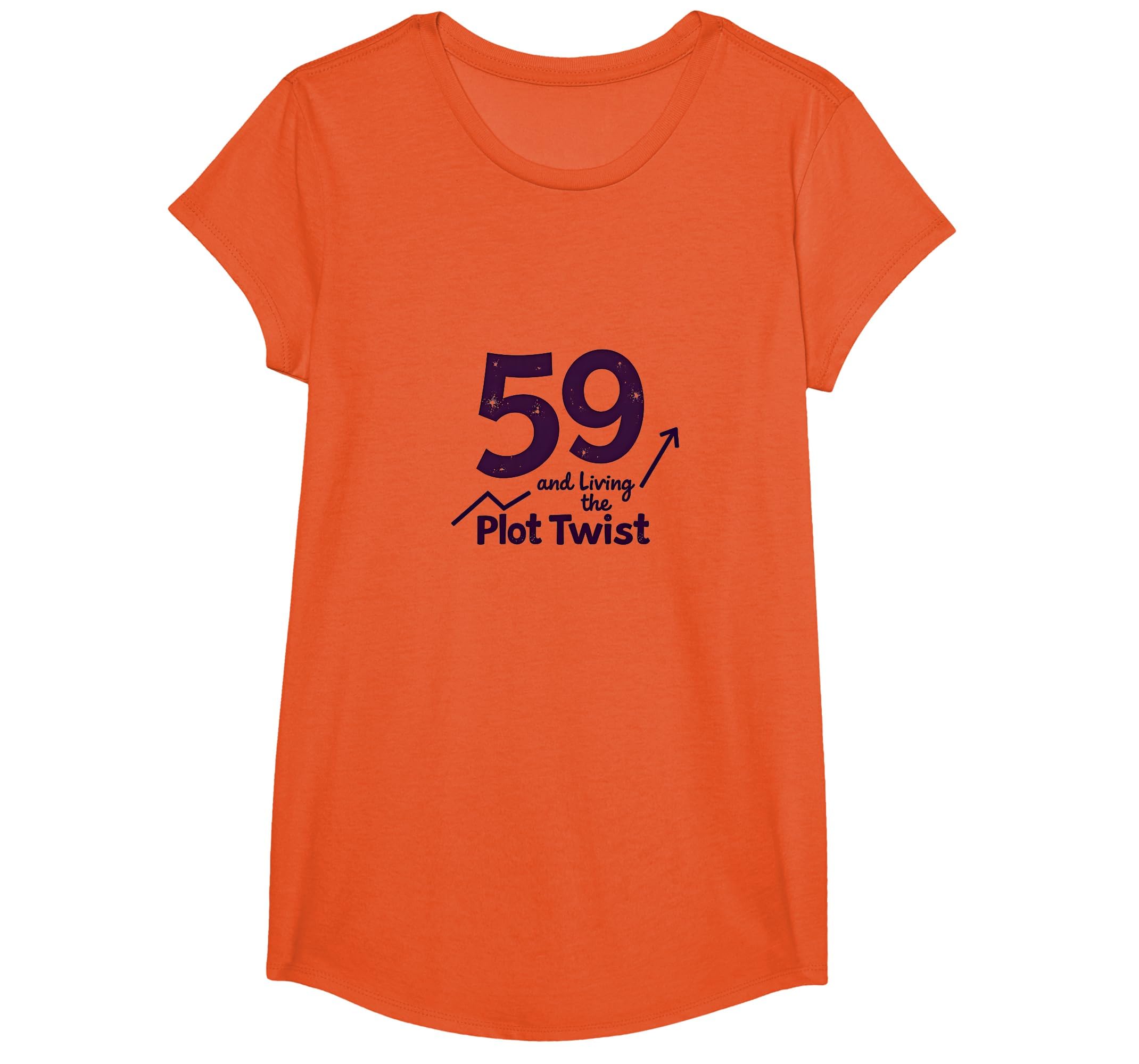 59 And Living Plot Twist Birthday Gift T-Shirt - Unique Graphic Unisex - T-Shirt, Sweatshirt, Hoodie