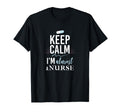 Keep Calm Im Almost Nurse Nurse T-Shirt - Casual Everyday Wear Men Women - T-Shirt, Sweatshirt, Hoodie