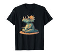 Meditation Triceratops Yoga Pose T-Shirt - Streetwear Style for Adults - T-Shirt, Sweatshirt, Hoodie