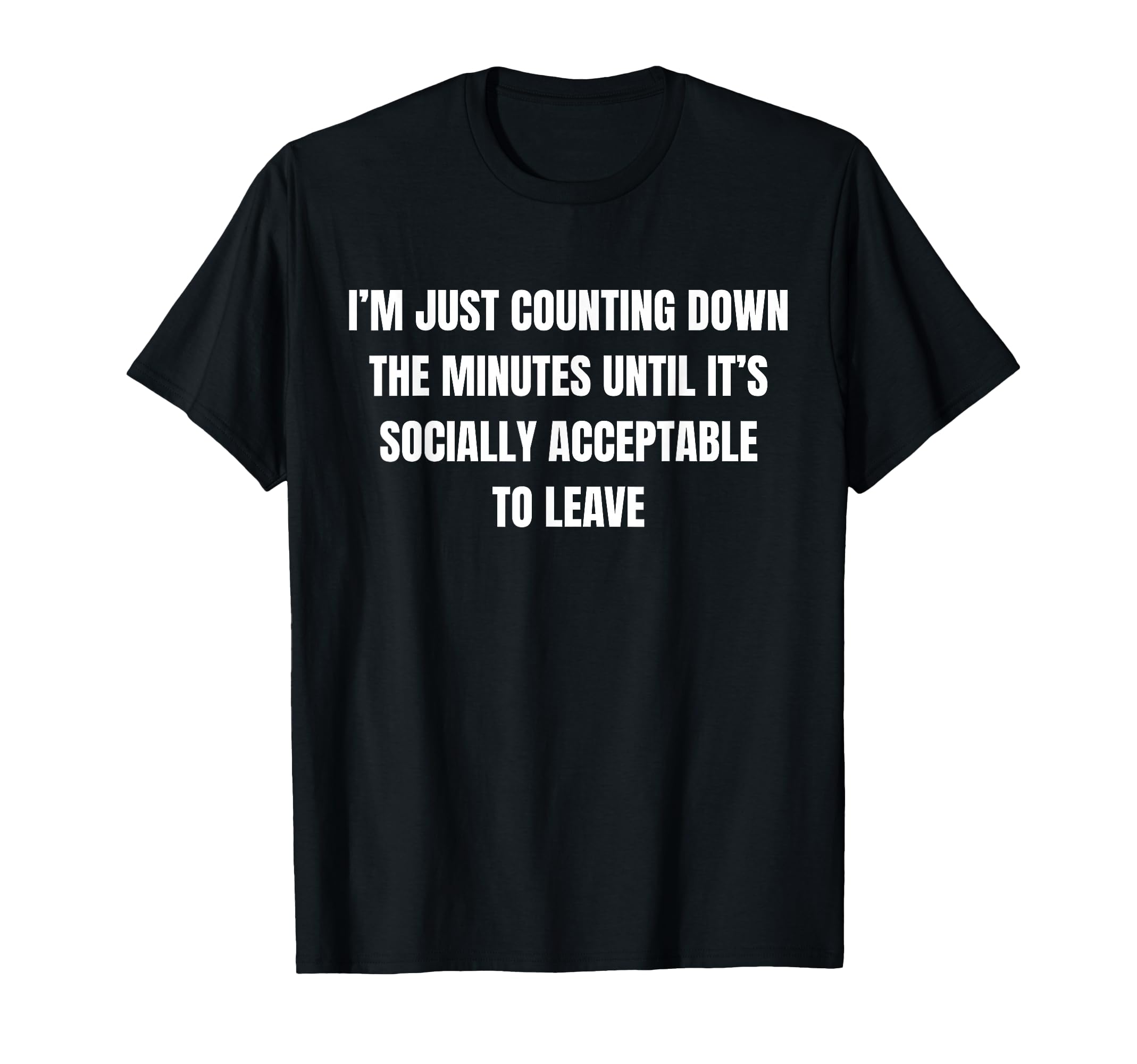 Funny Introvert Social Counting Down T-Shirt - Streetwear Style for Adults - T-Shirt, Sweatshirt, Hoodie
