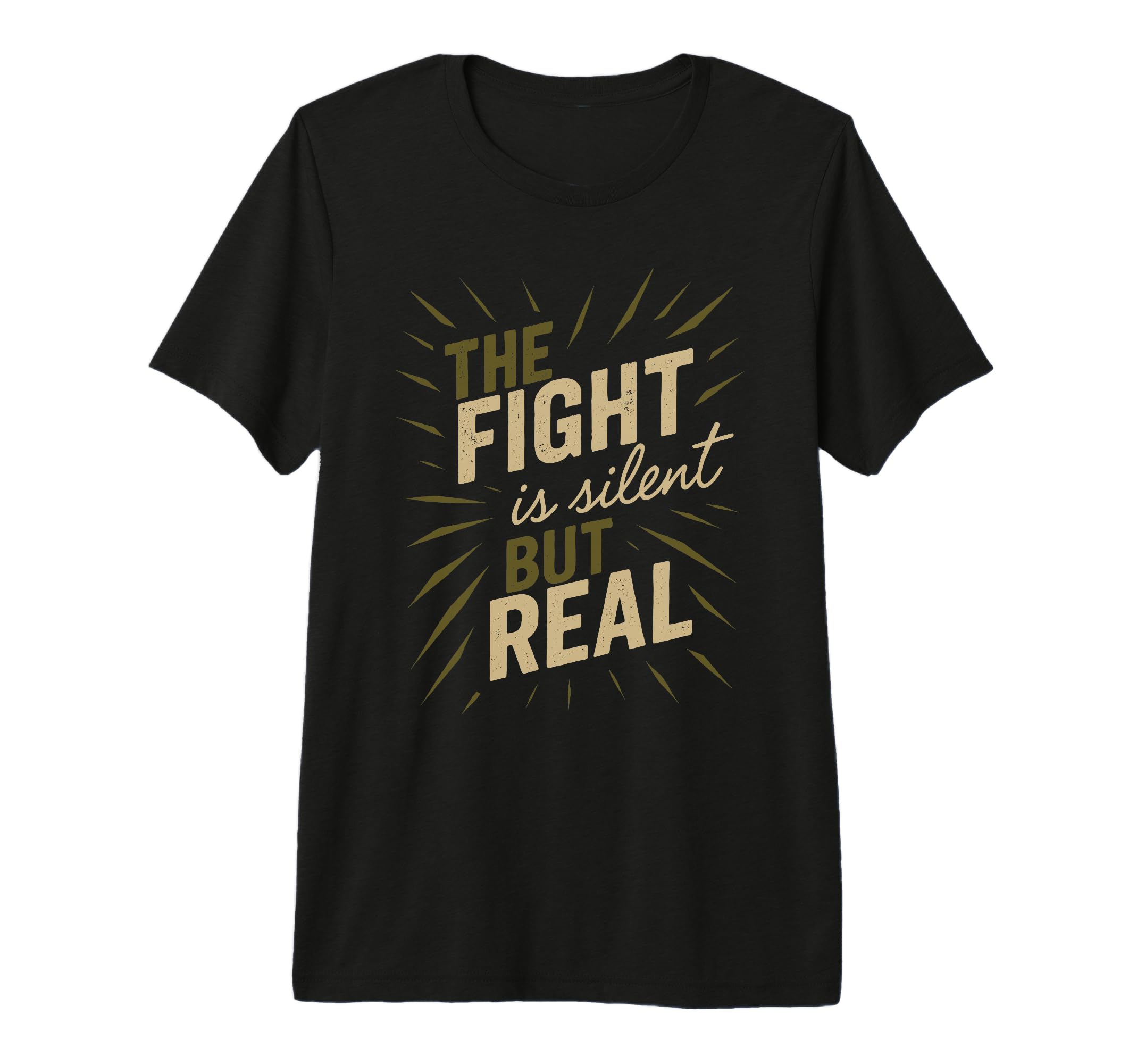 Ptsd Awareness Mental Health Support T-Shirt - Custom Art Print for Adults - T-Shirt, Sweatshirt, Hoodie