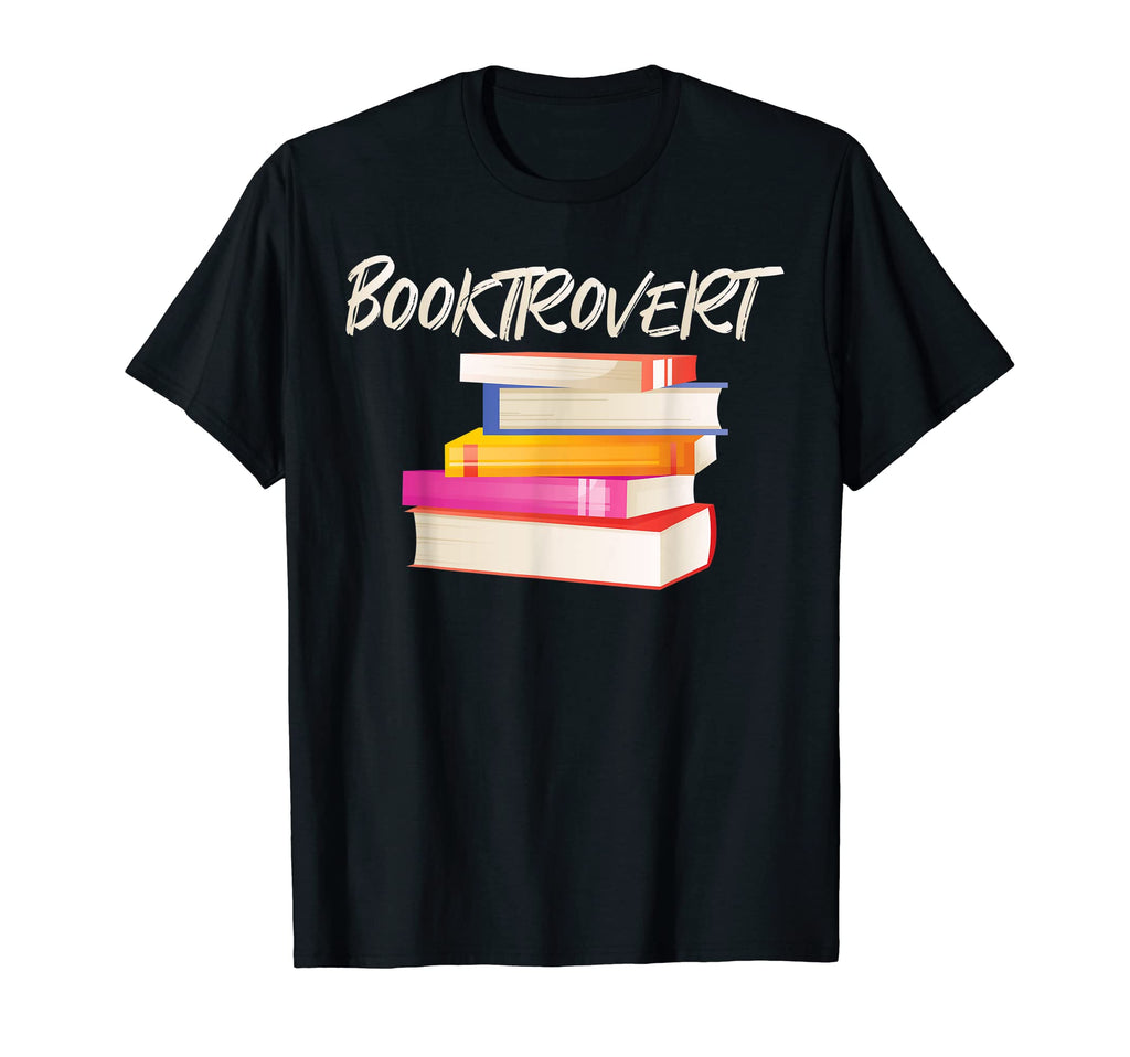Booktrovert Literature Library Books T-Shirt - Aesthetic Graphic Men Women - T-Shirt, Sweatshirt, Hoodie
