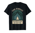 Forest Walk Overthinker Mental T-Shirt - Fun Novelty Design Men Women - T-Shirt, Sweatshirt, Hoodie