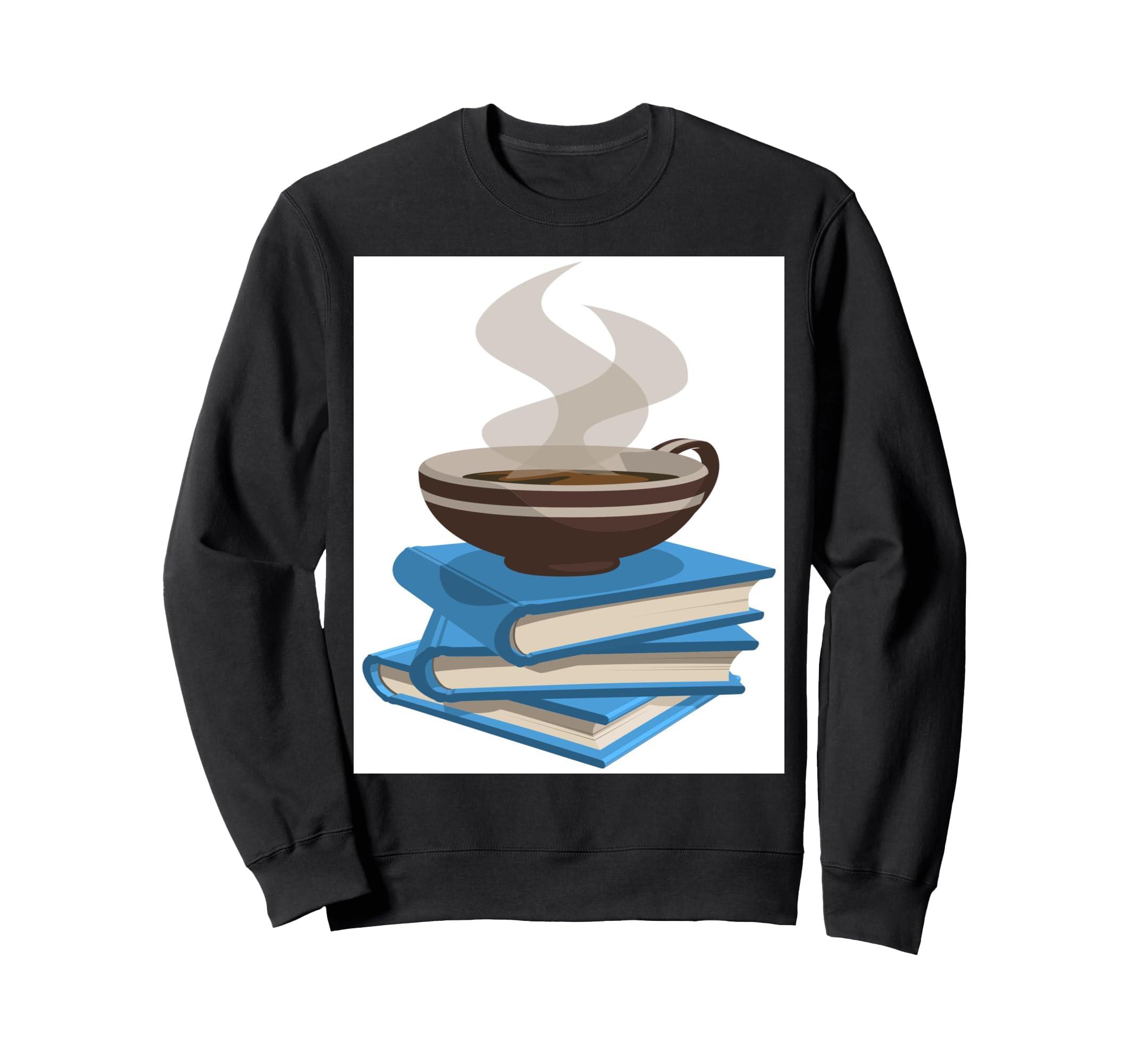 Coffee Cup Books Daniel Triana Sweatshirt - Fun Novelty Design Unisex - T-Shirt, Sweatshirt, Hoodie
