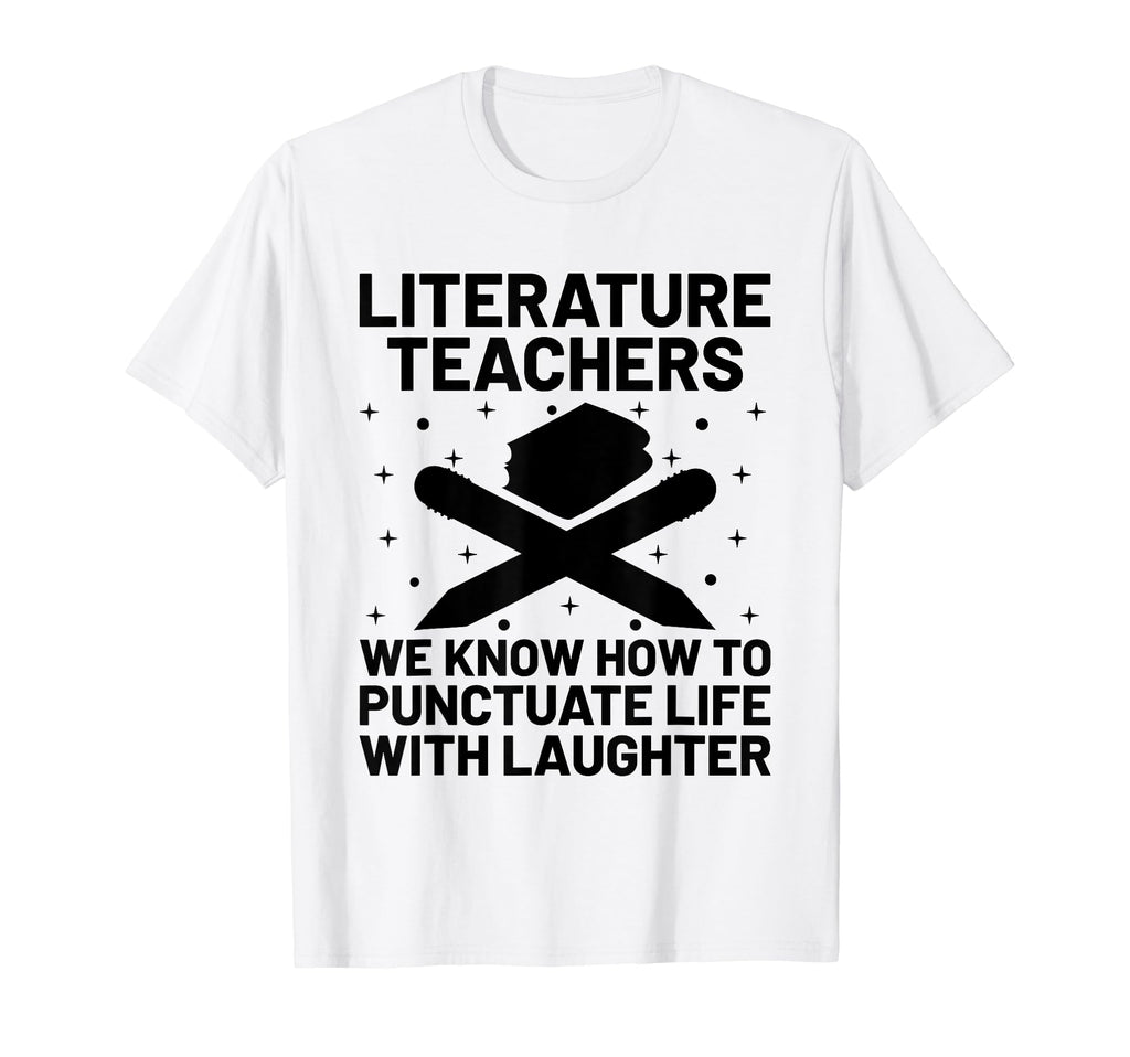 Literature Teacher School Teacher T-Shirt - Custom Art Print for Adults - T-Shirt, Sweatshirt, Hoodie