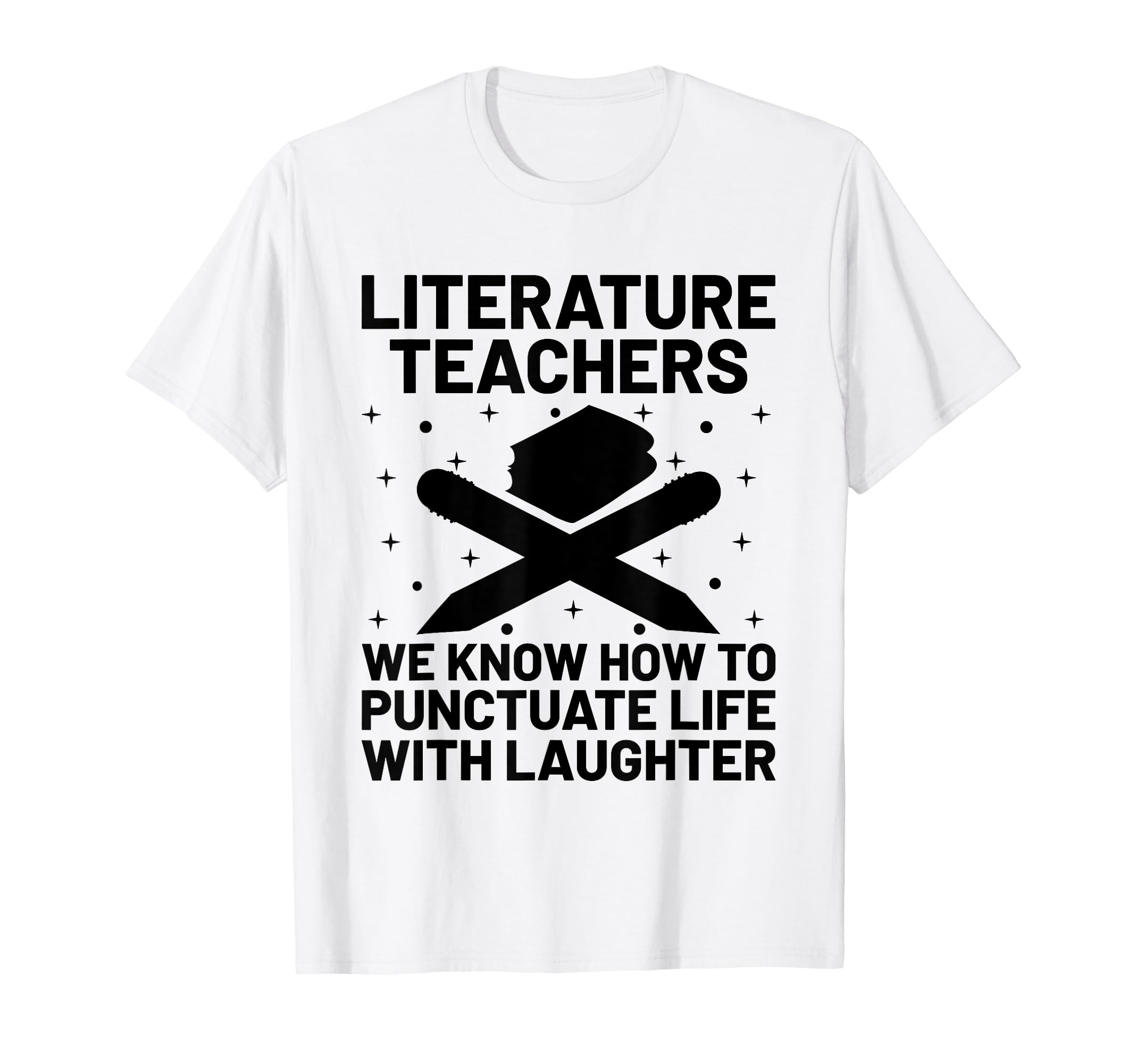Literature Teacher School Teacher T-Shirt - Custom Art Print for Adults - T-Shirt, Sweatshirt, Hoodie