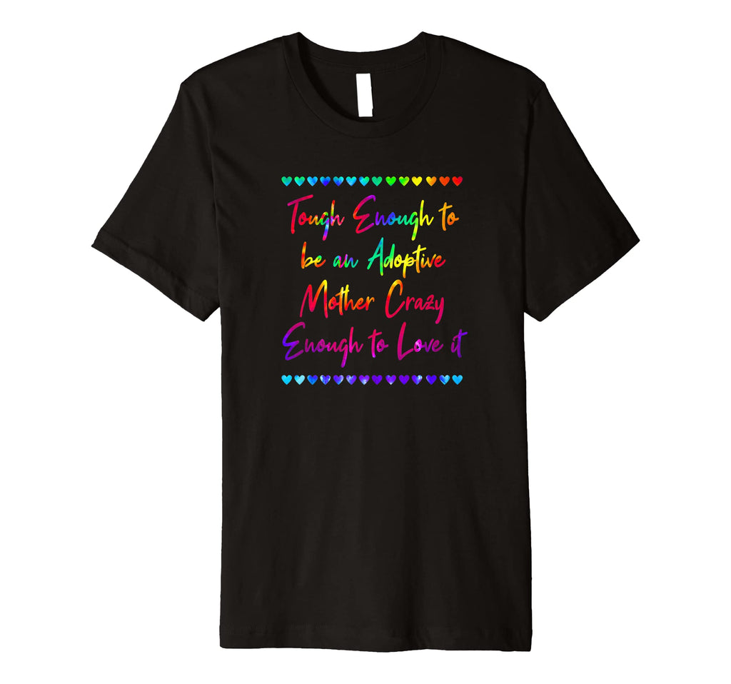 Mothers Day Adoption Best Mom Ever T-Shirt - Minimalist Print Men Women - T-Shirt, Sweatshirt, Hoodie