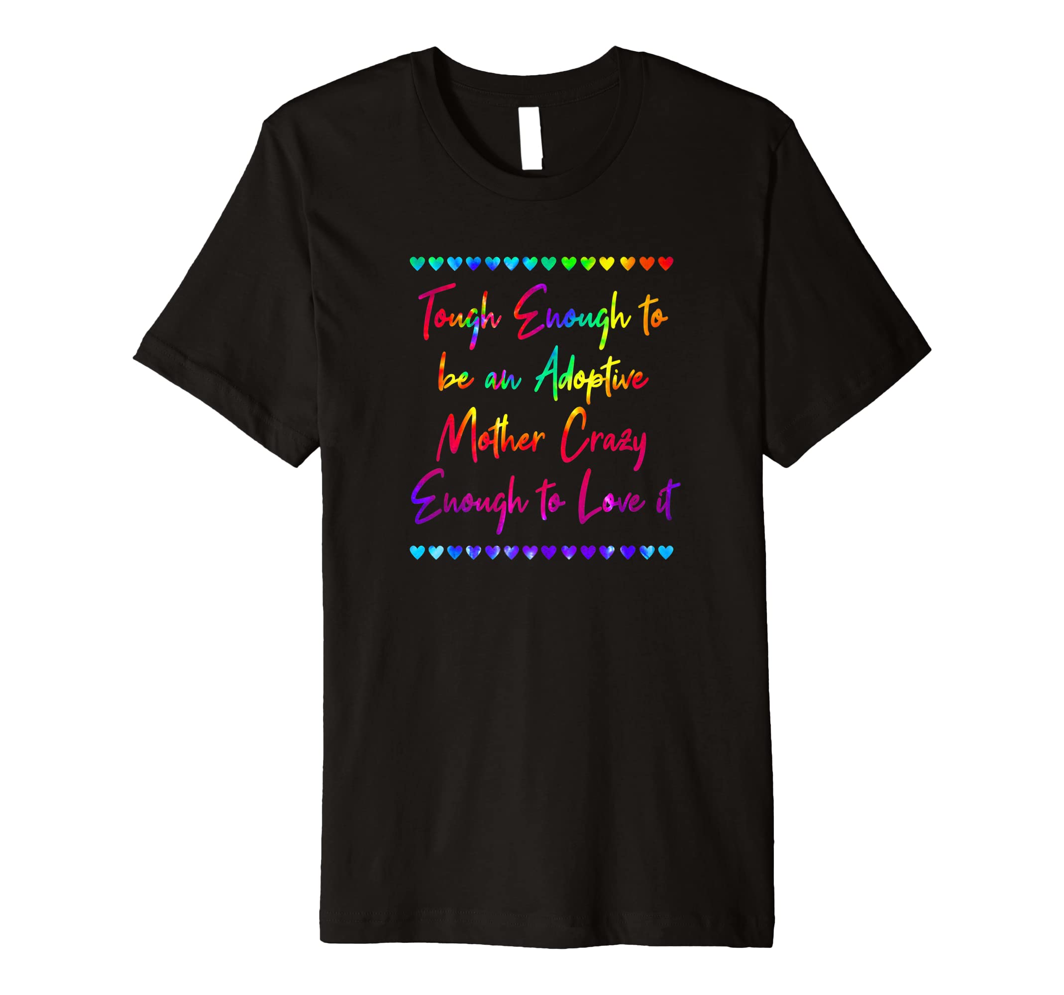 Mothers Day Adoption Best Mom Ever T-Shirt - Minimalist Print Men Women - T-Shirt, Sweatshirt, Hoodie