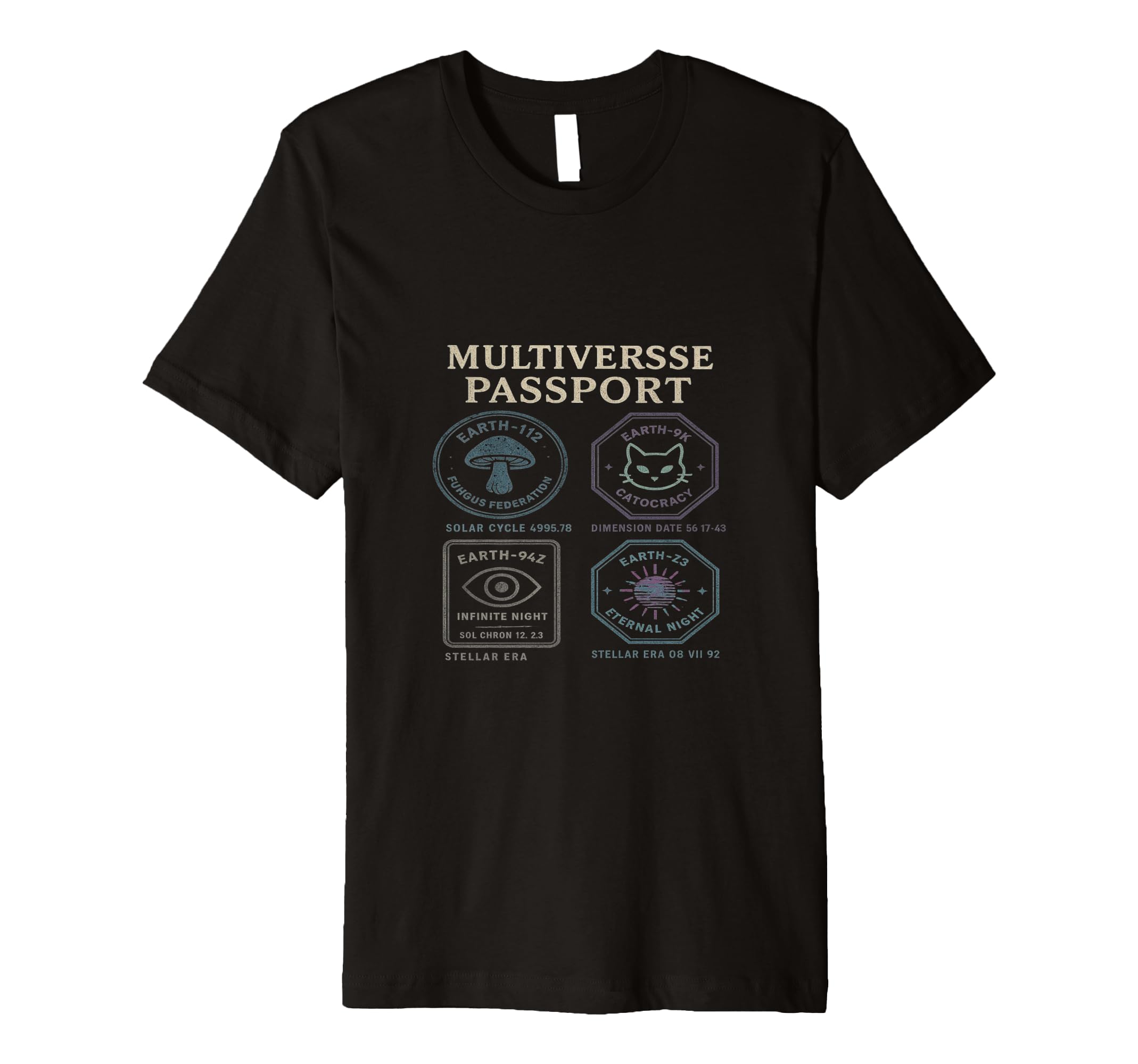 Parallel Universe Sci Fi Travel T-Shirt - Aesthetic Graphic Men Women - T-Shirt, Sweatshirt, Hoodie