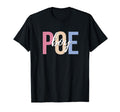 Poe Edgar Allan Poe Raven Literature T-Shirt - Aesthetic Graphic Men Women - T-Shirt, Sweatshirt, Hoodie