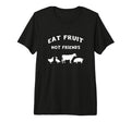 Eat Fruit Not Friends Healthy Vegan T-Shirt - Custom Art Print Unisex - T-Shirt, Sweatshirt, Hoodie