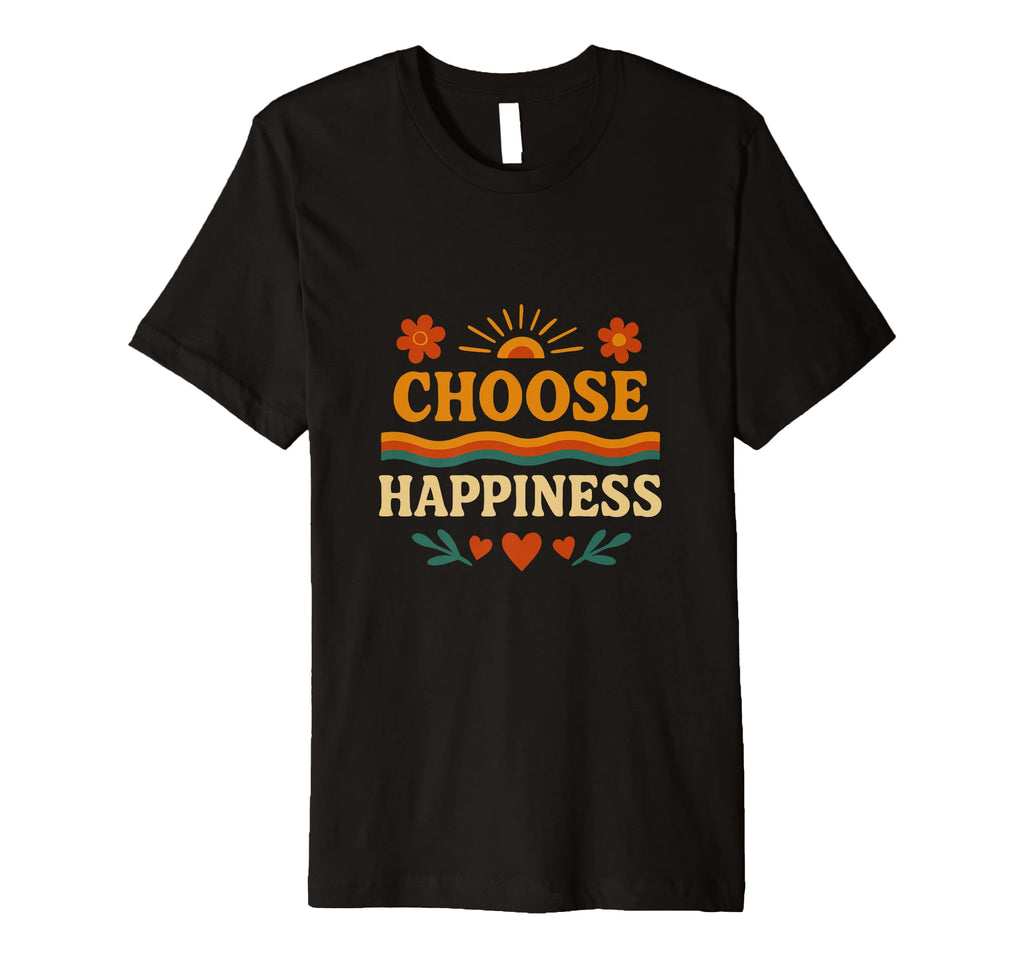 Choosing Joy Every Day Motivational T-Shirt - Graphic Print for Adults - T-Shirt, Sweatshirt, Hoodie