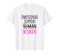 Emotional Support Human Funny Dog Cat T-Shirt - Graphic Print for Adults - T-Shirt, Sweatshirt, Hoodie