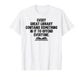 Banned Book Week Ban Ignorance Not T-Shirt - Novelty Apparel Men Women - T-Shirt, Sweatshirt, Hoodie