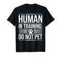Funny Service Dog Assistant Human T-Shirt - Novelty Apparel for Adults - T-Shirt, Sweatshirt, Hoodie
