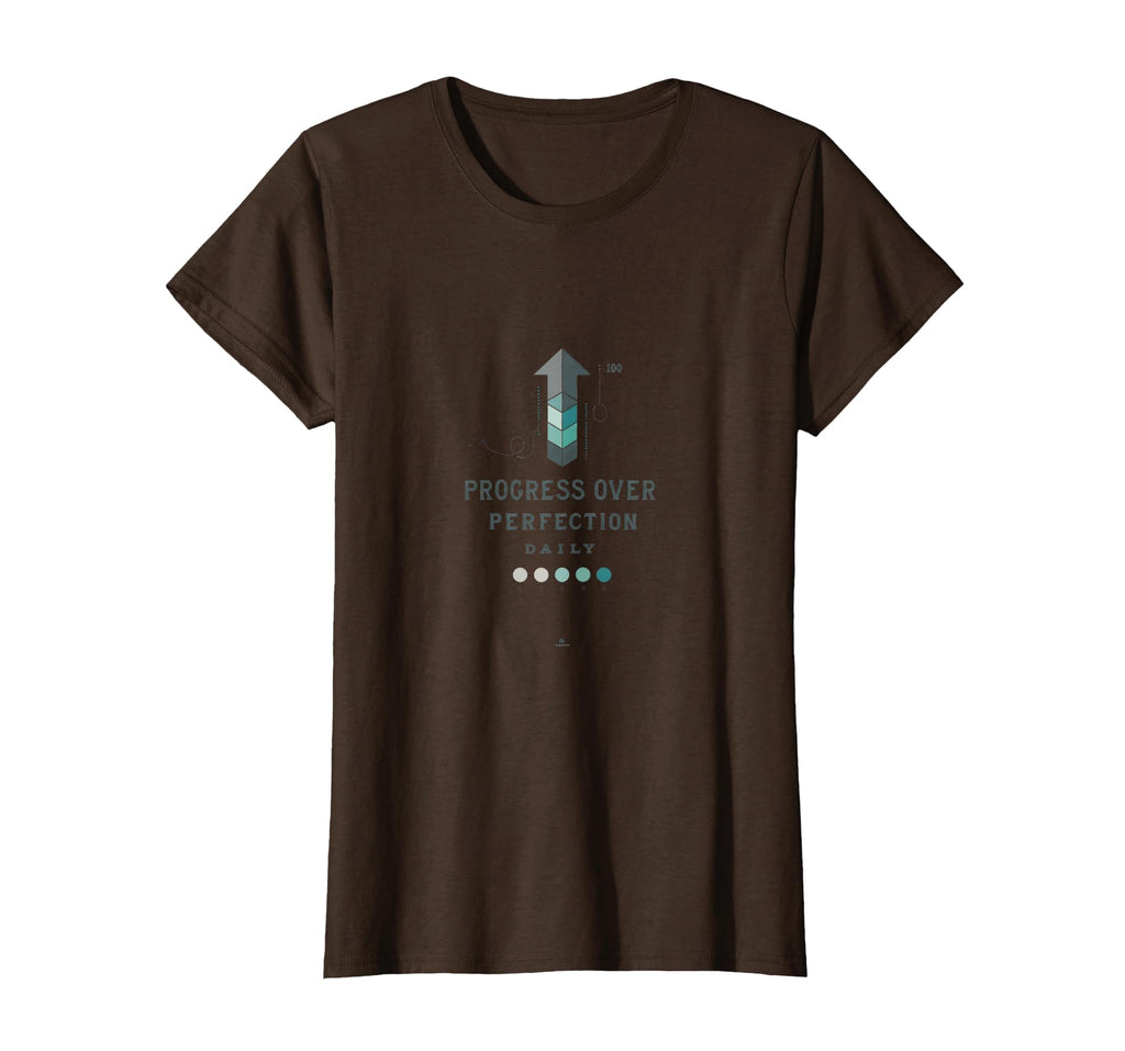 Progress Over Perfection Daily Motivation T-Shirt - Unique Graphic Unisex - T-Shirt, Sweatshirt, Hoodie