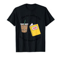 I Like My Coffee Icy And My Books T-Shirt - Fun Novelty Design for Adults - T-Shirt, Sweatshirt, Hoodie