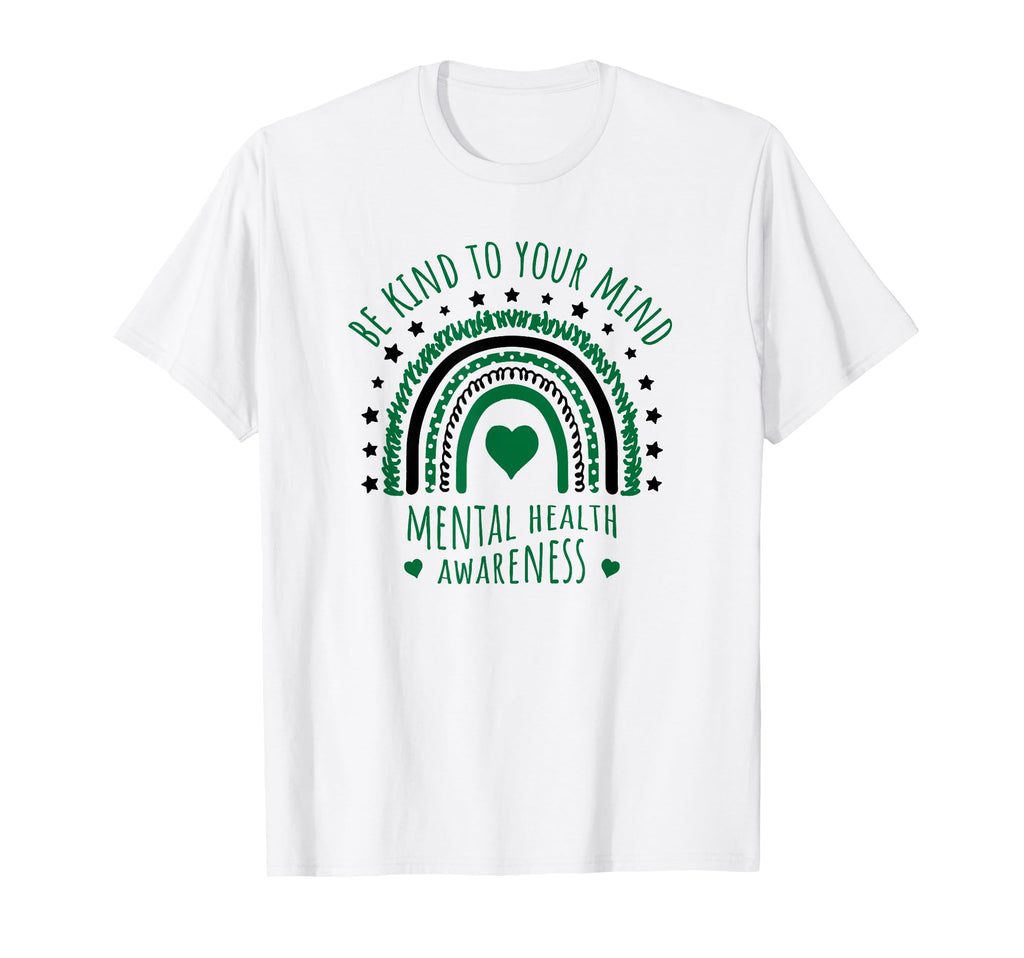 Mental Health Awareness Be Kind To T-Shirt - Aesthetic Graphic Men Women - T-Shirt, Sweatshirt, Hoodie