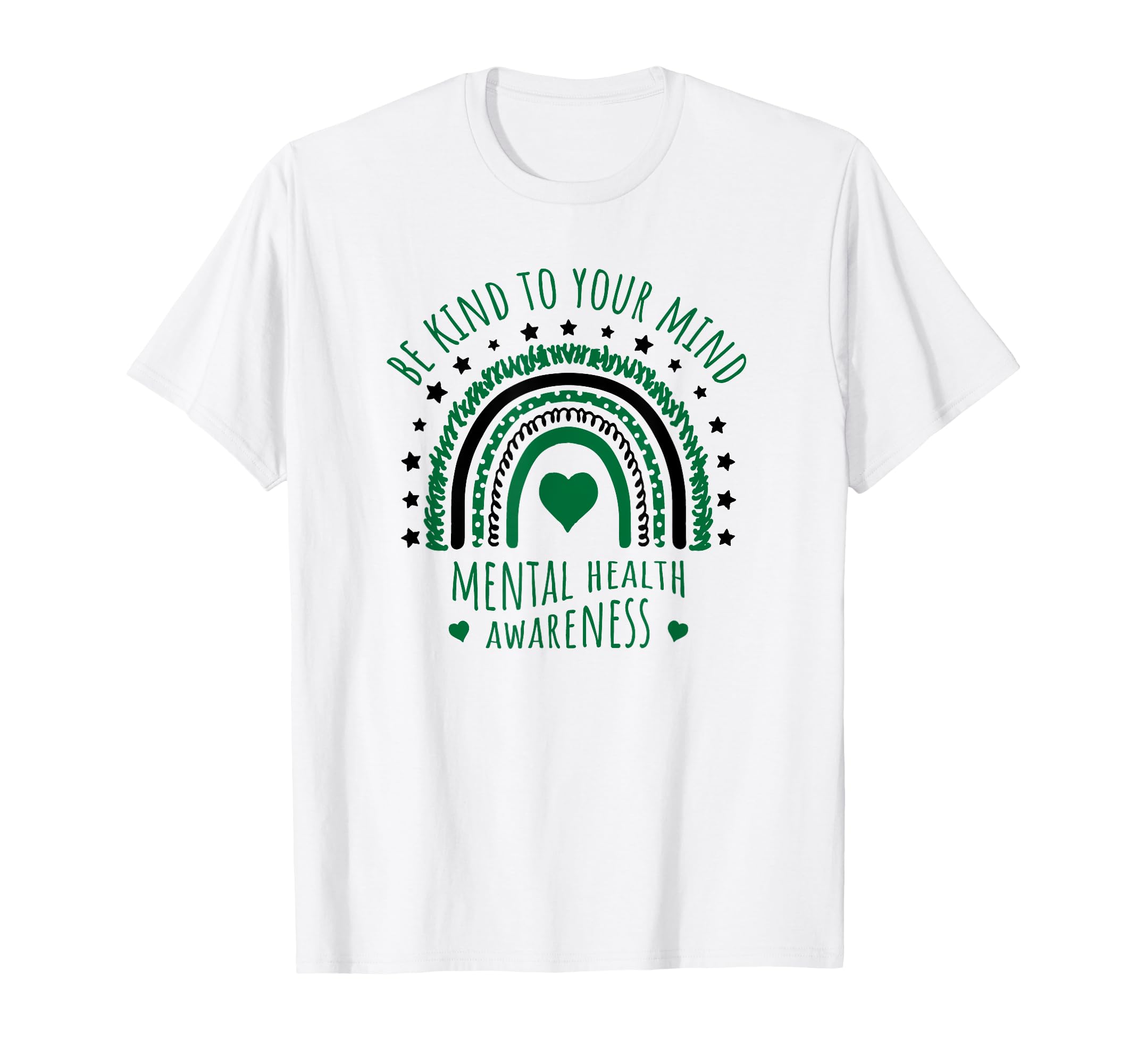 Mental Health Awareness Be Kind To T-Shirt - Aesthetic Graphic Men Women - T-Shirt, Sweatshirt, Hoodie