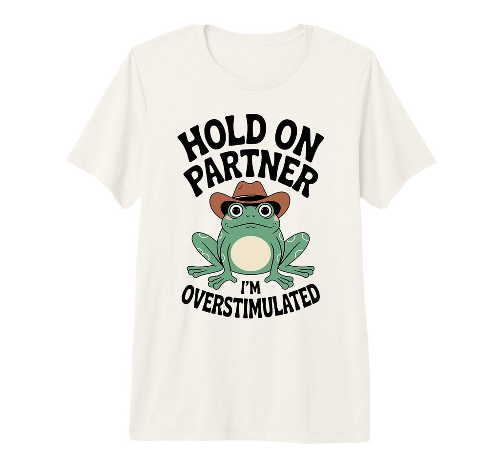 Neurodiverse Overstimulated Mental T-Shirt - Aesthetic Graphic Unisex - T-Shirt, Sweatshirt, Hoodie
