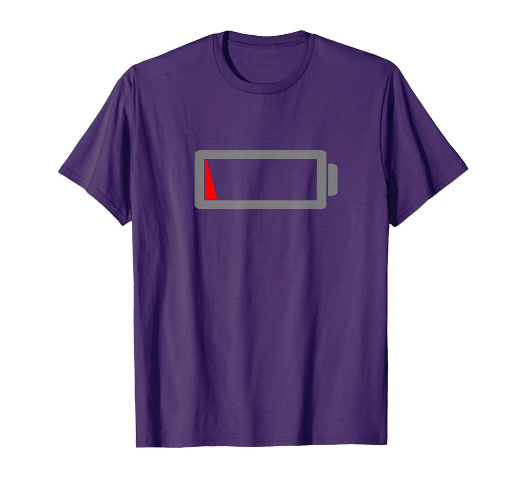 Low Battery Funny Low Energy Sarcasm T-Shirt - Aesthetic Graphic for Adults - T-Shirt, Sweatshirt, Hoodie