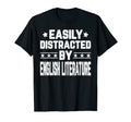 Easily Distracted English T-Shirt - Casual Everyday Wear for Adults - T-Shirt, Sweatshirt, Hoodie