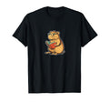 Capybara Reading Book Club Rodent T-Shirt - Graphic Print Unisex - T-Shirt, Sweatshirt, Hoodie