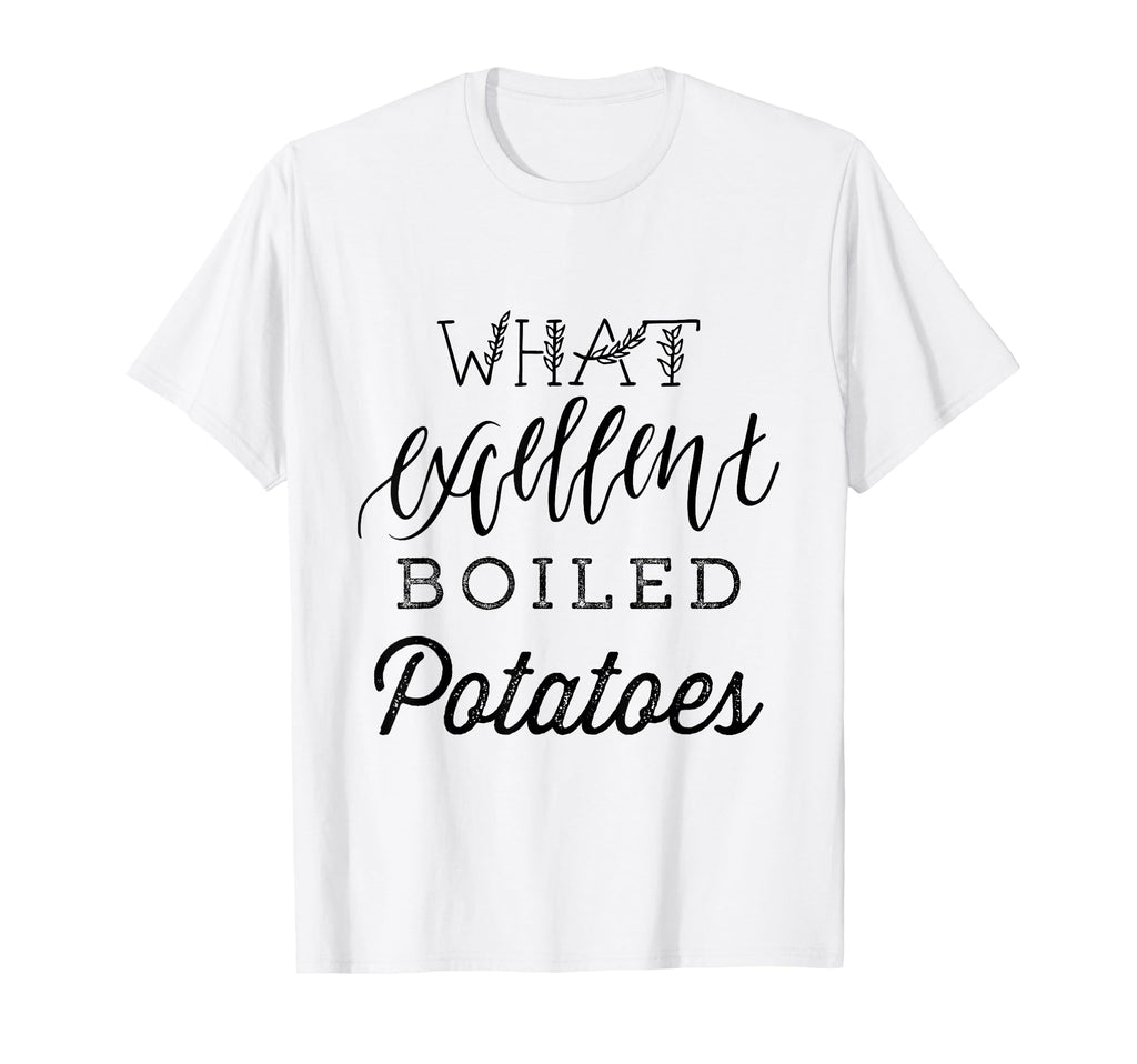 What Excellent Boiled Potatoes Book T-Shirt - Aesthetic Graphic Unisex - T-Shirt, Sweatshirt, Hoodie