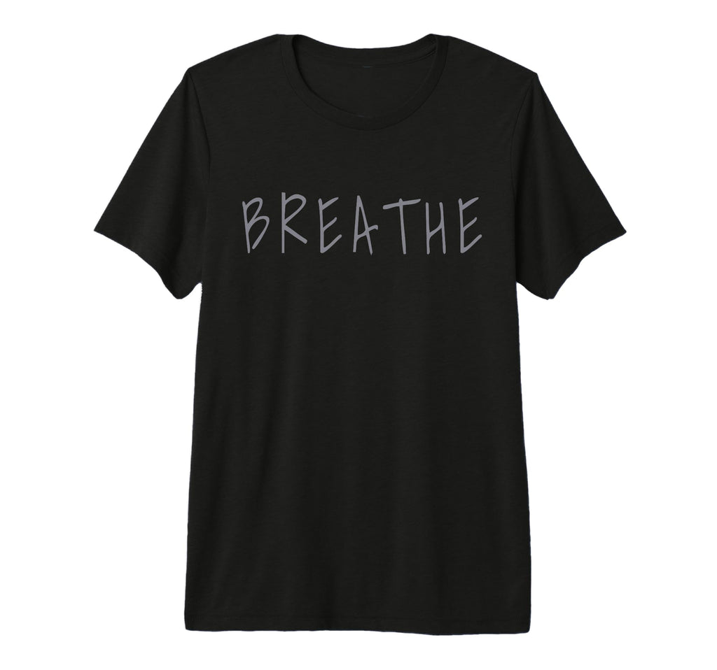 Zen Calm Breathe Yoga Meditation T-Shirt - Fun Novelty Design Unisex - T-Shirt, Sweatshirt, Hoodie