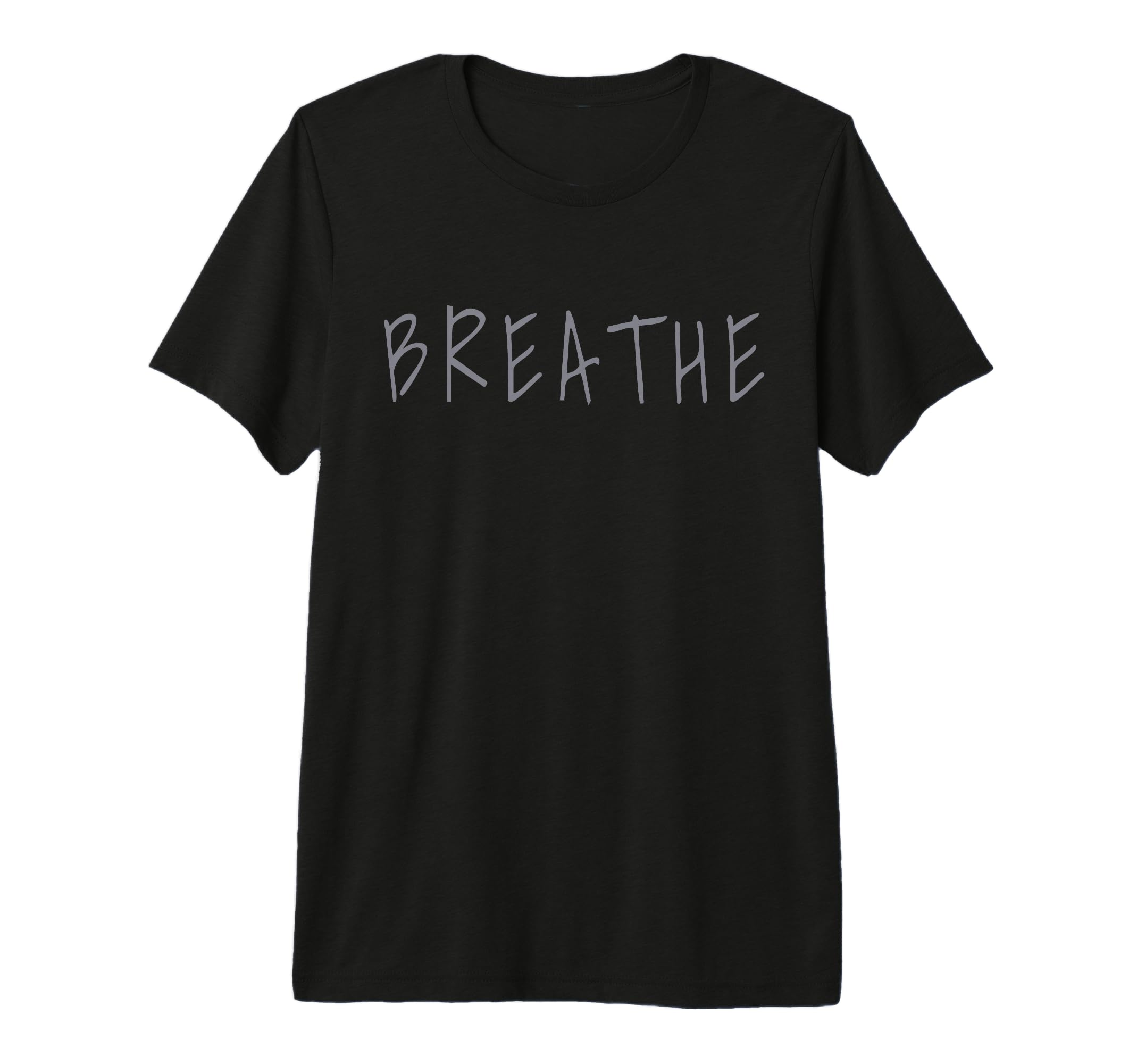 Zen Calm Breathe Yoga Meditation T-Shirt - Fun Novelty Design Unisex - T-Shirt, Sweatshirt, Hoodie