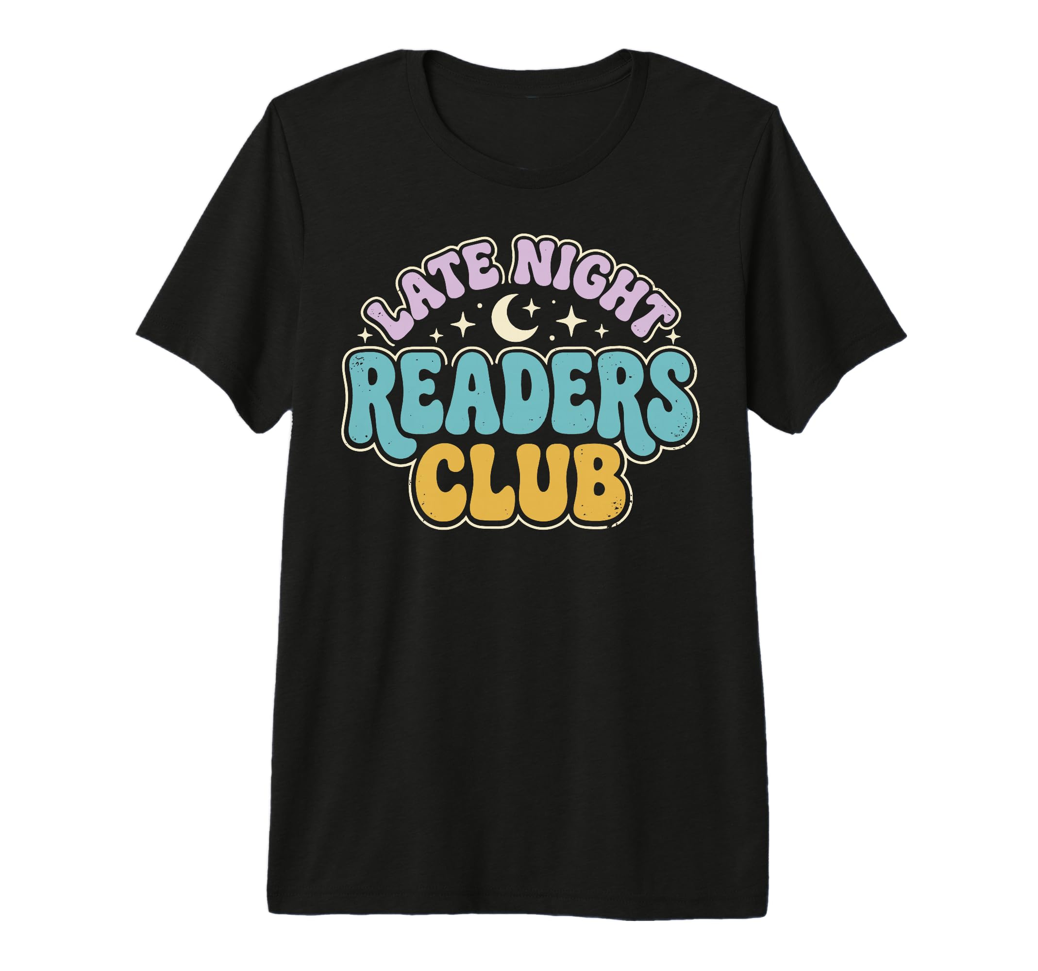 Late Night Readers Club Tri Blend T-Shirt - Custom Art Print Men Women - T-Shirt, Sweatshirt, Hoodie