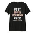 Best Bonus Grandma Ever Step Grandma T-Shirt - Aesthetic Graphic Men Women - T-Shirt, Sweatshirt, Hoodie