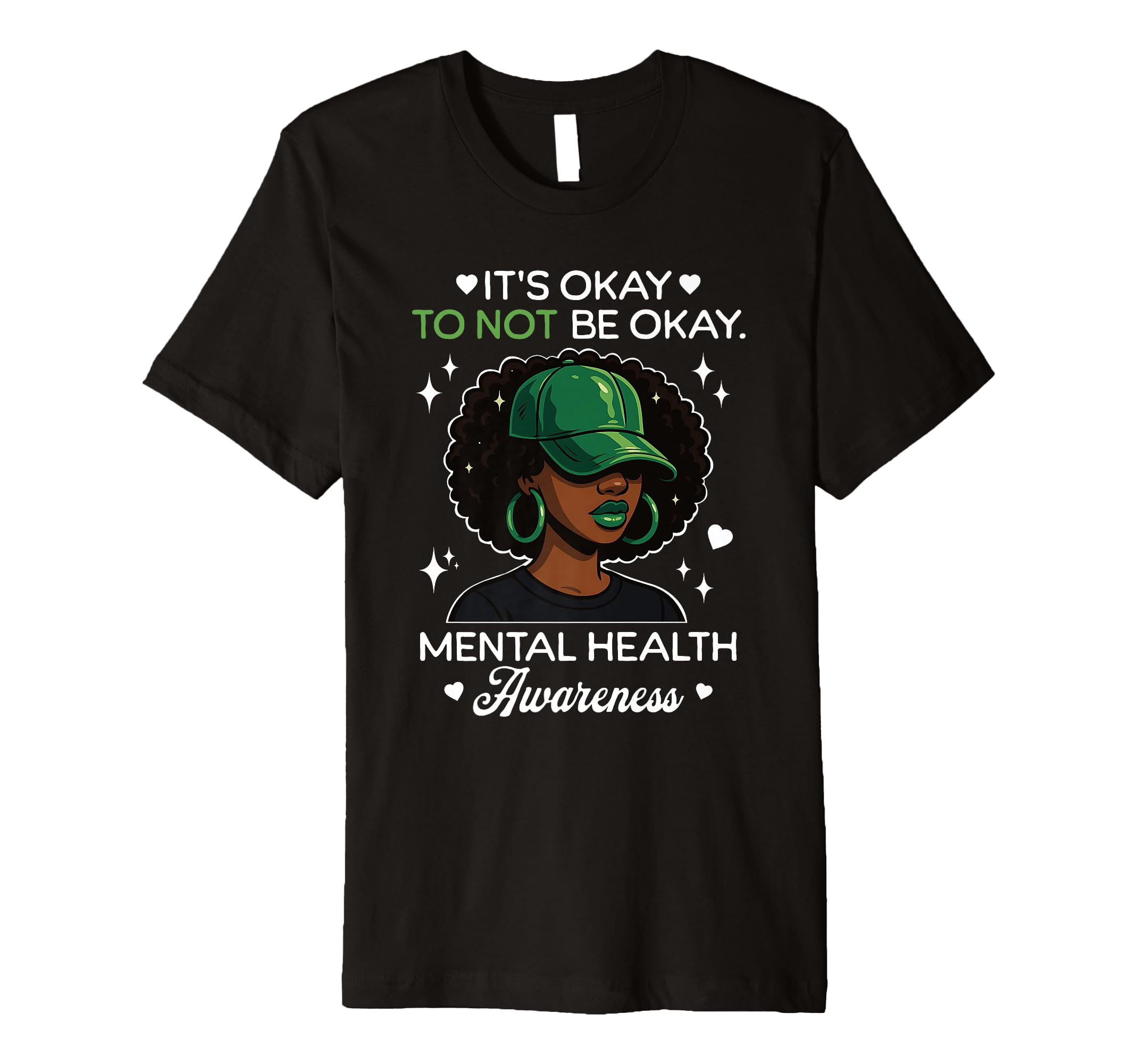 Its Okay To Not Be Okay Mental Health T-Shirt - Novelty Apparel for Adults - T-Shirt, Sweatshirt, Hoodie